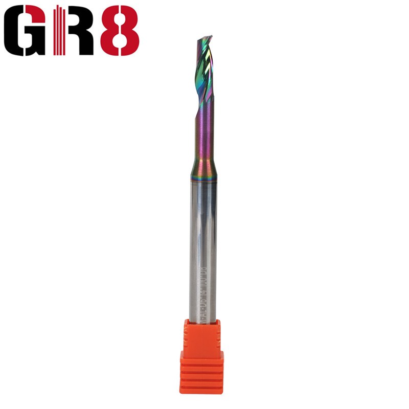 Završna glodalica za obradu aluminijuma sa 1 žlebovima