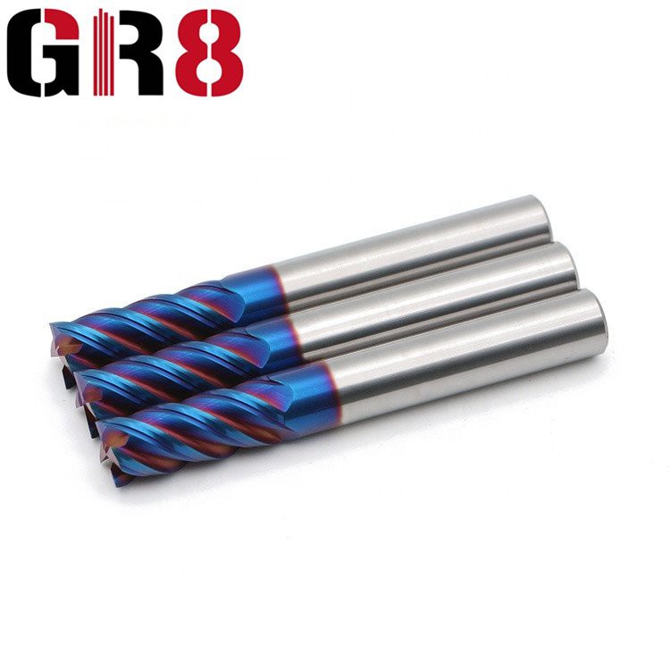 65HRC 4 žleba Flat End Mill