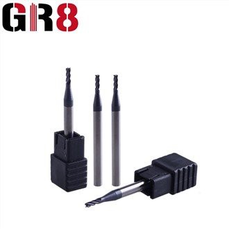 Glodalica sa 2 žlebove, ravna mikro-prečnika